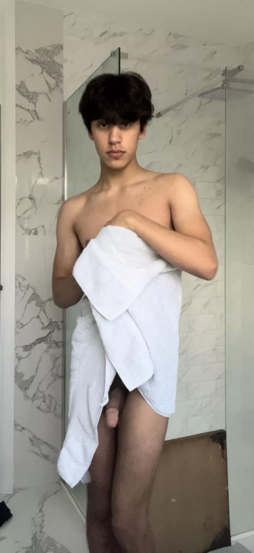 Hey! I’m changing, don’t look!