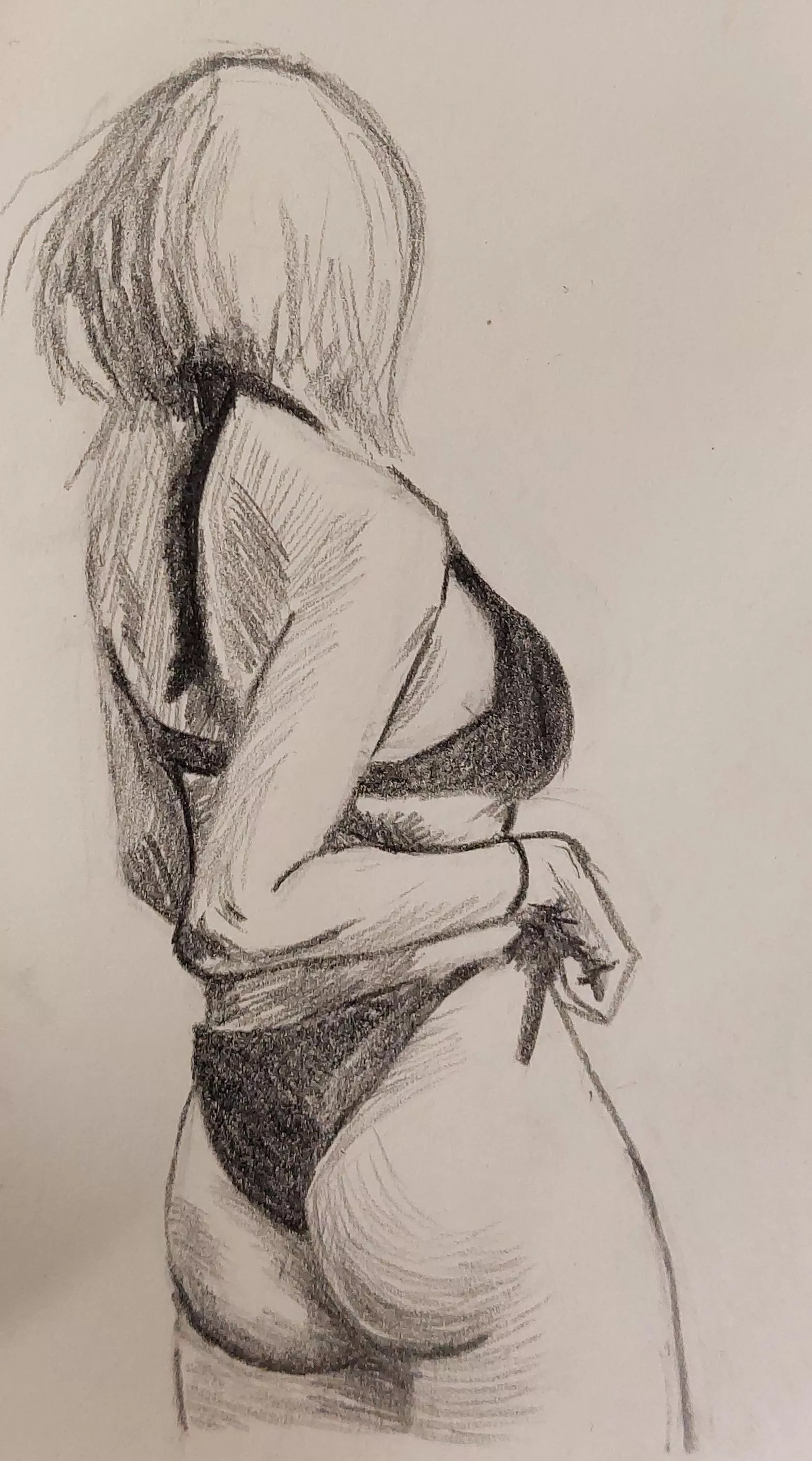 Hey, so i drew 2bs juicy booty today, tell me what you think ! Hey, so i drew 2bs juicy booty today, tell me what you think !