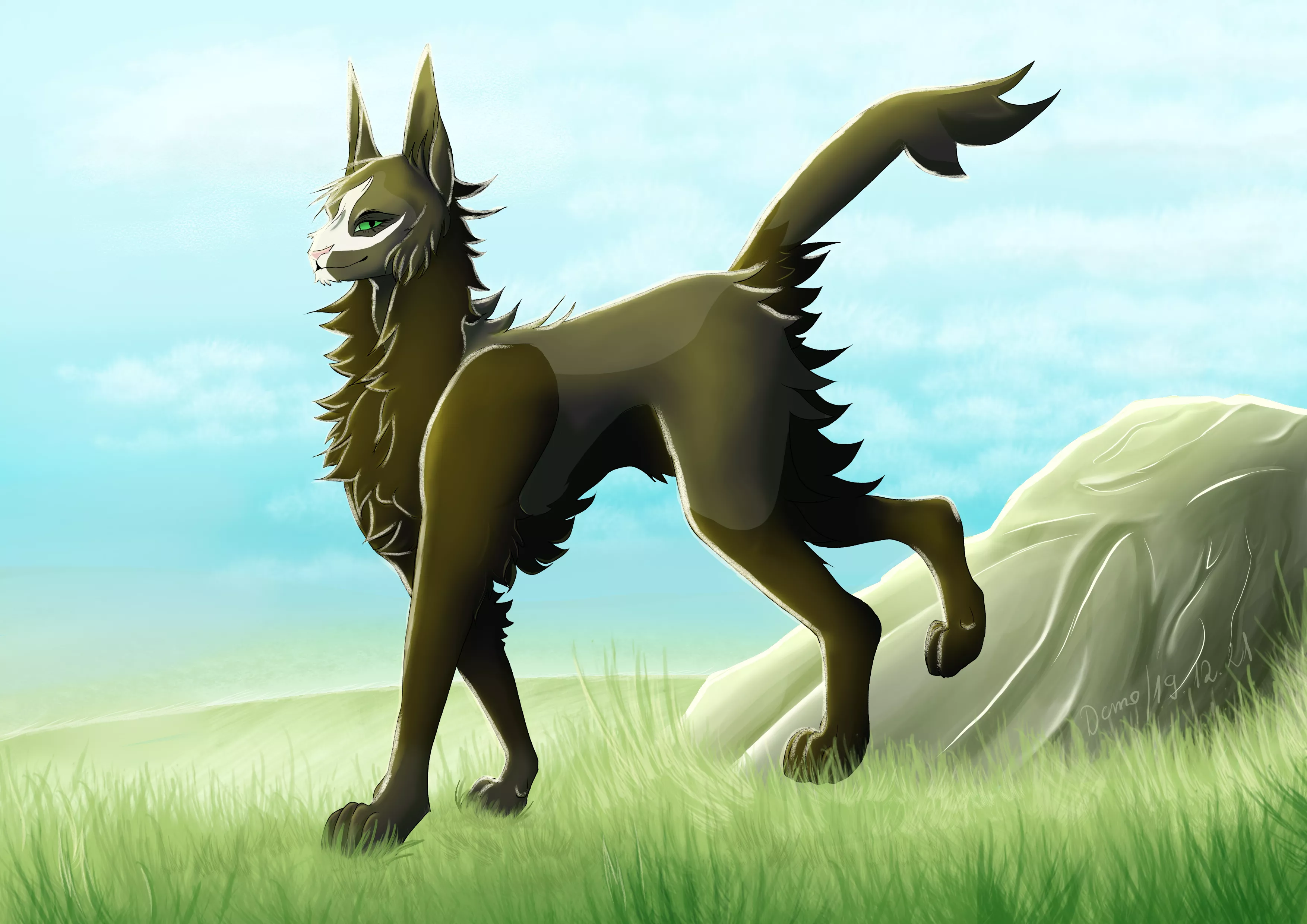 Hi! Can you help us name this new OC my boyfriend made today?