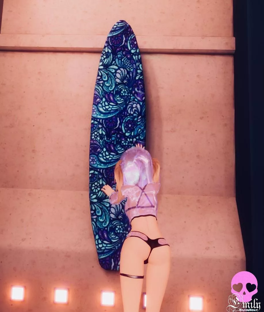 Hi, have you ever surfed? I always dreamed, but there was no opportunity yet?????I'm online today, it will be a lot of fun, let's have a cool weekend! https://chaturbate.com/emyliveshow