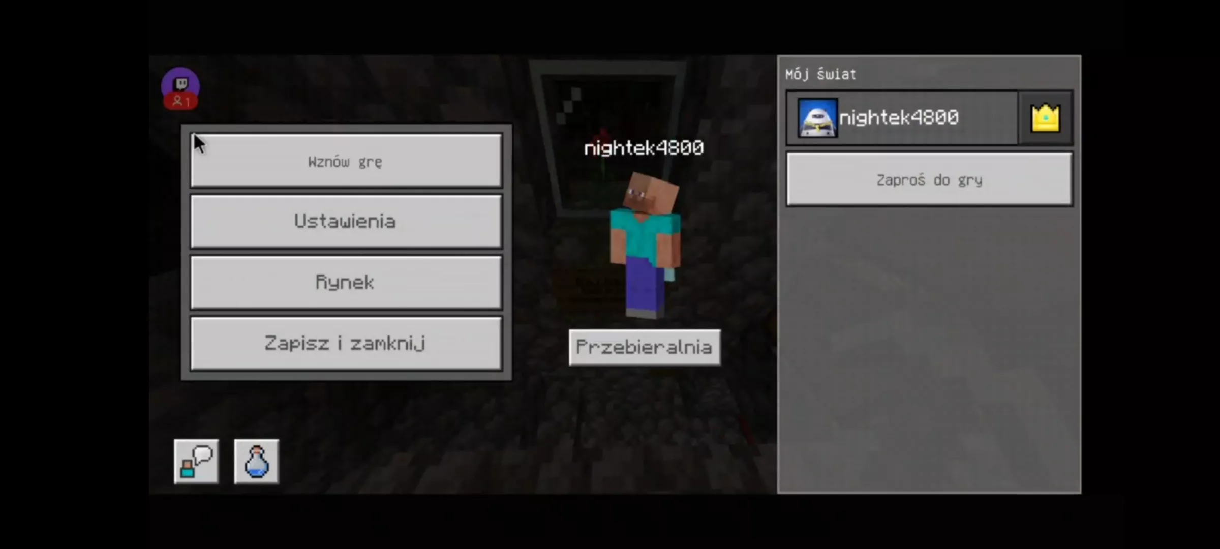 Hi. How do I make this small twitch popup thing not visible on stream?