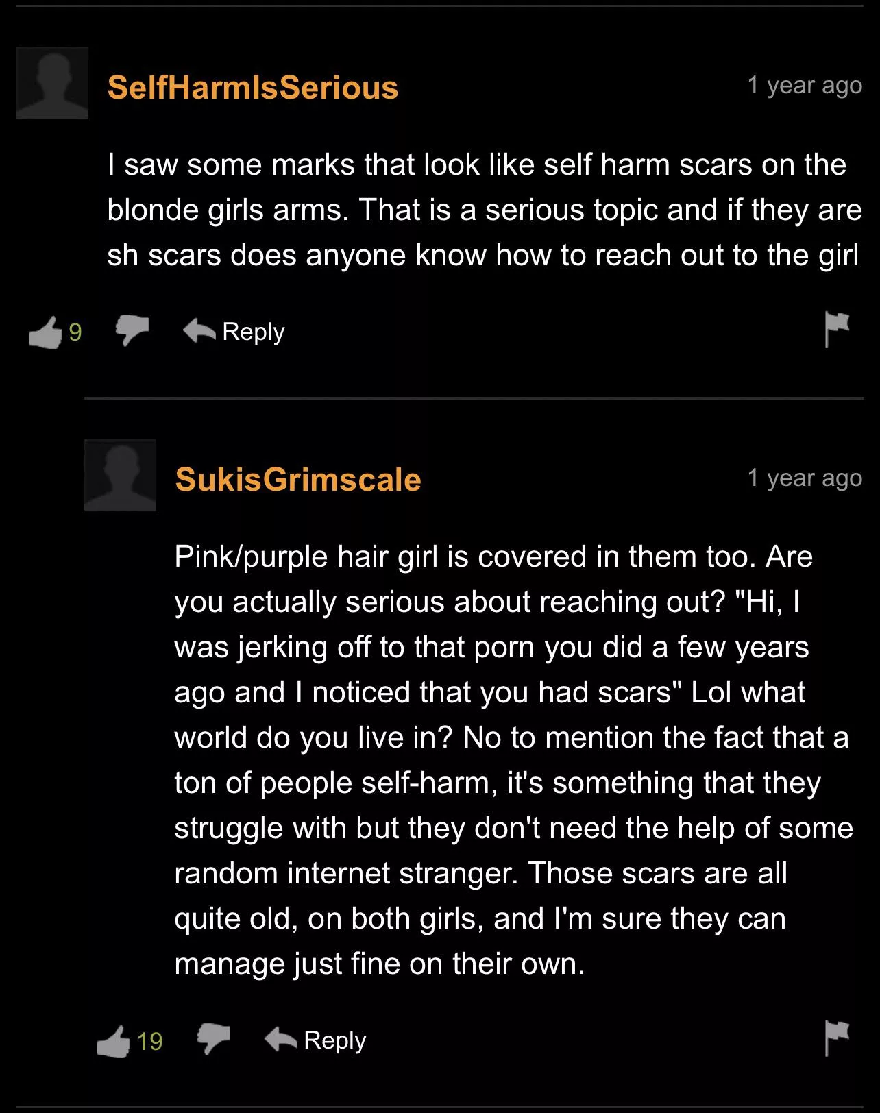 “Hi, I was jerking off to that porn you did a few years ago…” “Hi, I was jerking off to that porn you did a few years ago…”