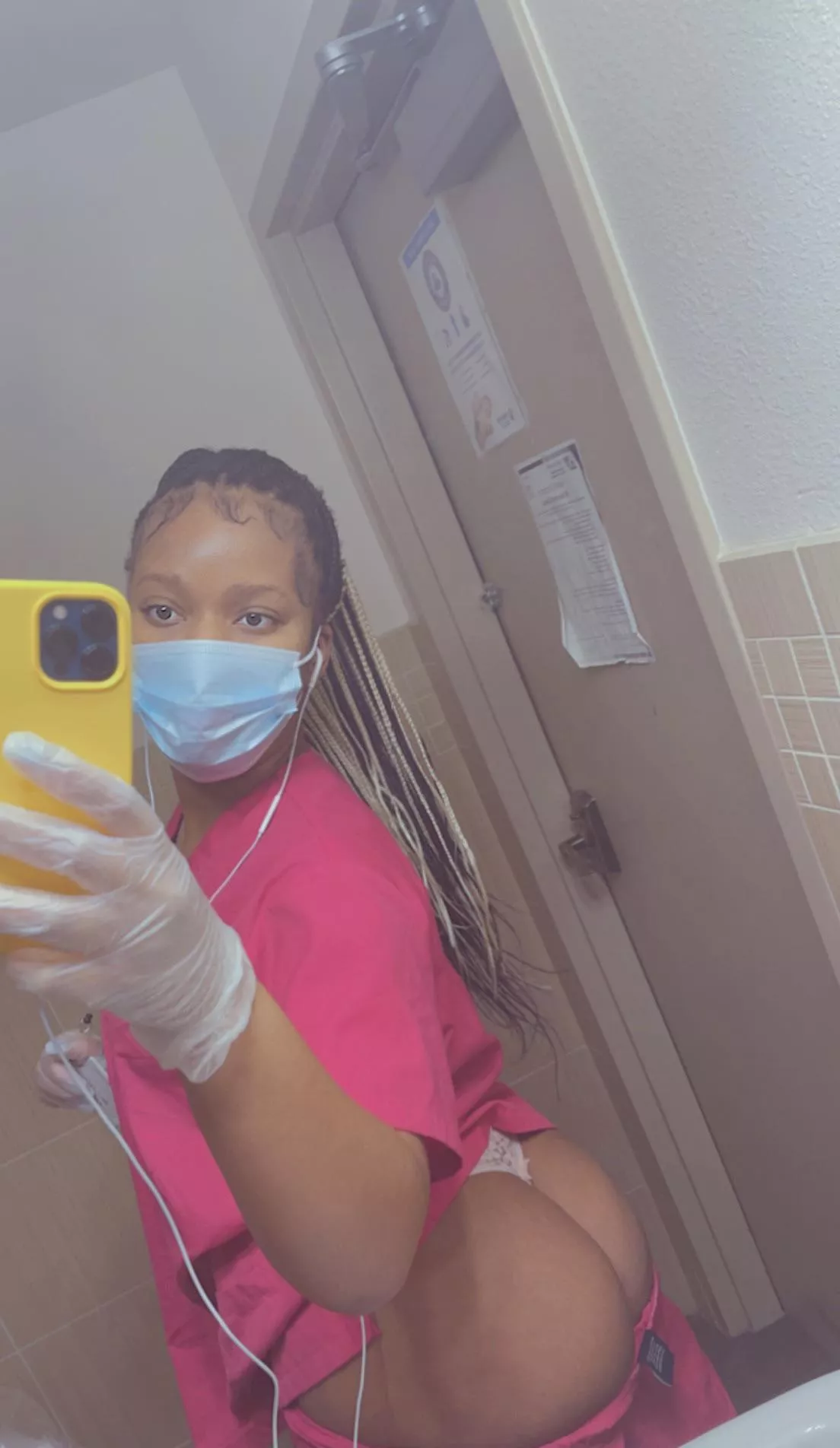 Hi I’ll be your nurse 👩‍⚕️