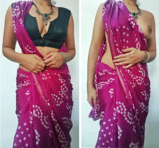 Hi, I'm here to showcase a bit of Indian culture (and also show u my titties 😋)(f)