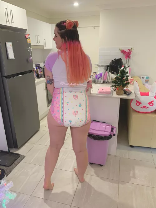 hi it’s your favourite diapee bum hehe