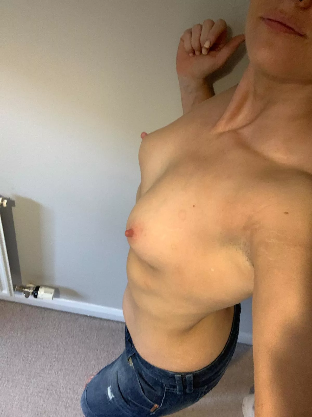 Hi there. Is it ok with you if I don’t wear a bra? [F]