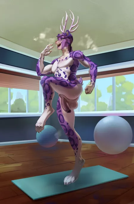 High Knee Workout (IndigoChto) High Knee Workout (IndigoChto)