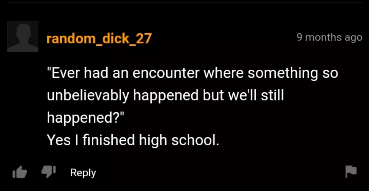 High school High school