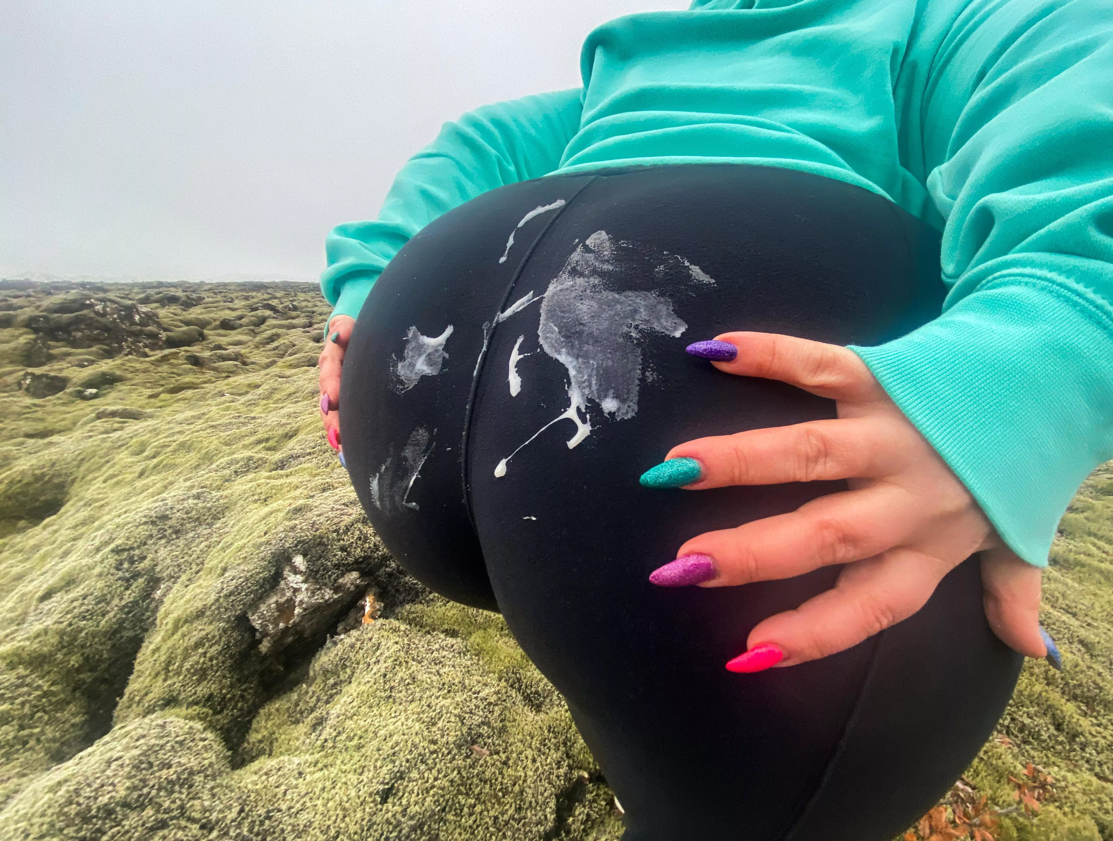 Hiking in Iceland be like...