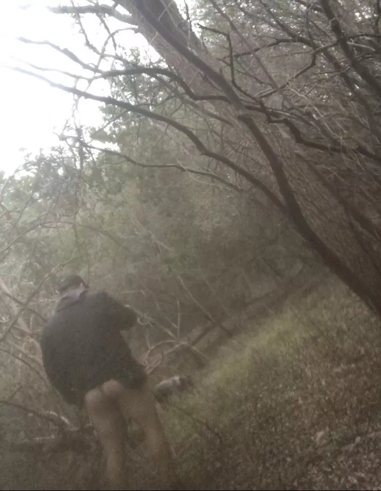 Hiking with no pants is the best feeling