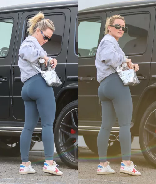 Hilary Duff's massive magnificent milf ass Hilary Duff's massive magnificent milf ass