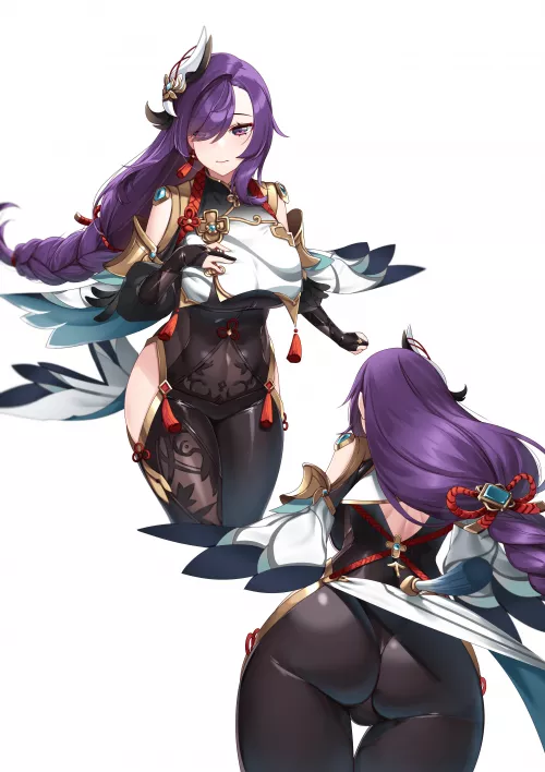 Himeko's Shenhe Cosplay Himeko's Shenhe Cosplay