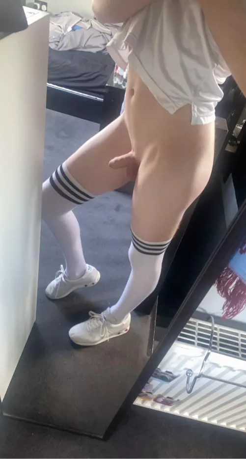 Hmm, Is something missing from my outfit today?…