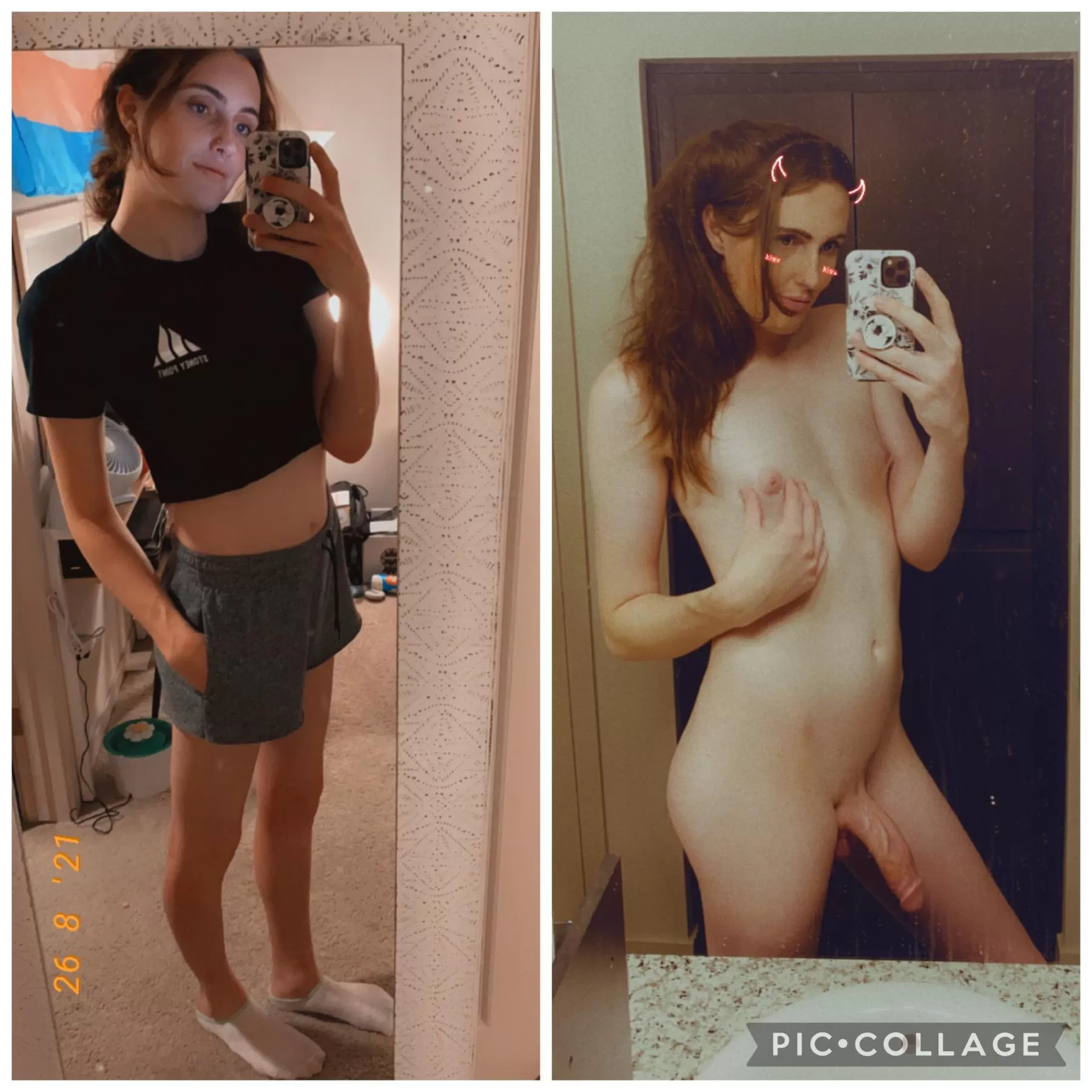 hmmm what do you like better?? my long legs or my long cock? 🙈😈
