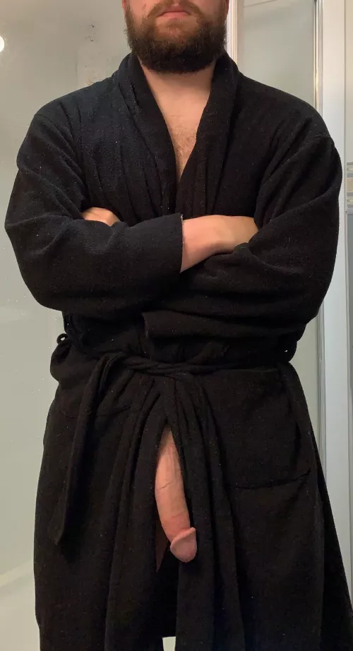 Hope itās okay if Iām in a robe like 99% of the time.