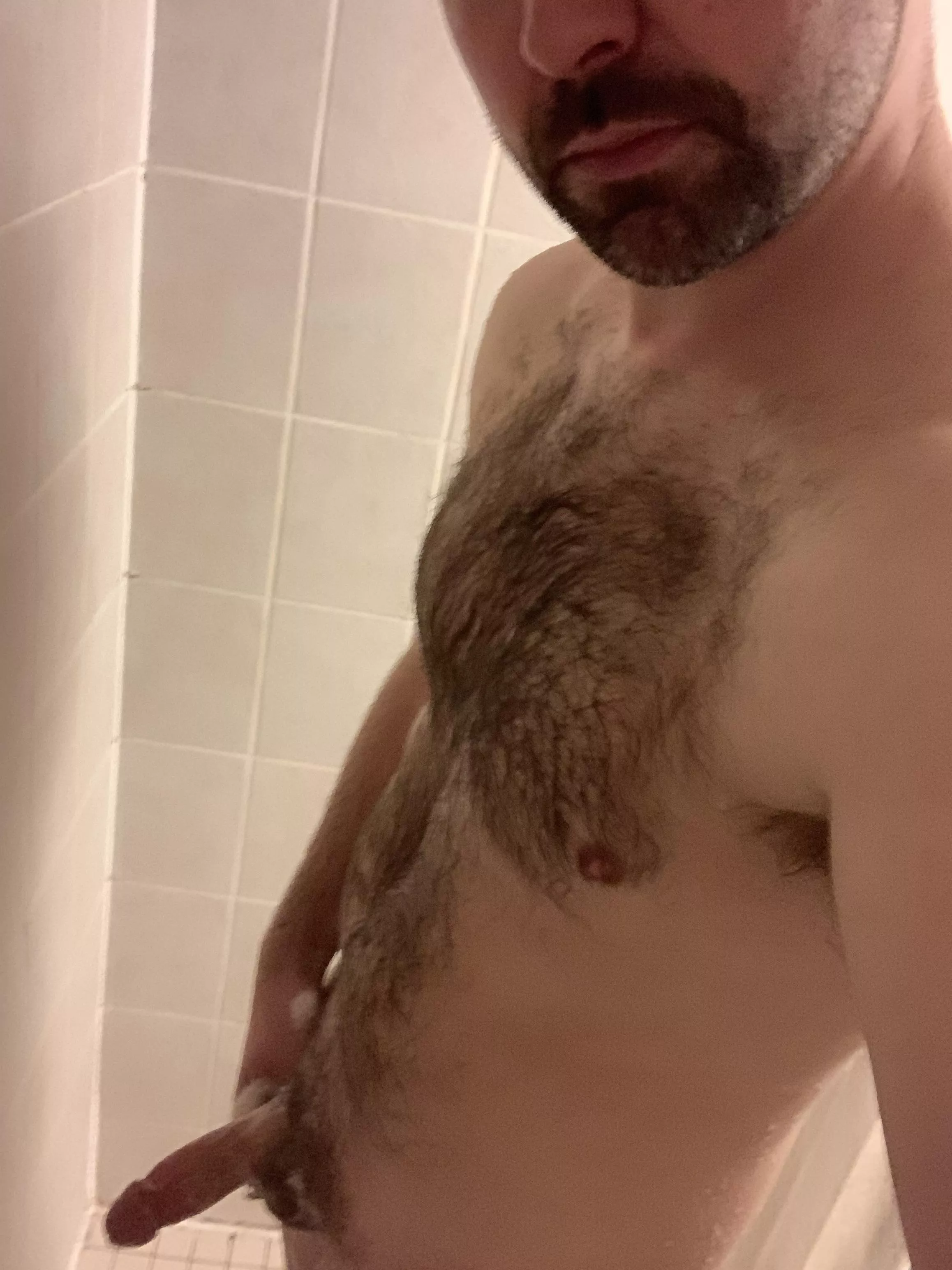 Hope you don’t mind if I’m a little wet.