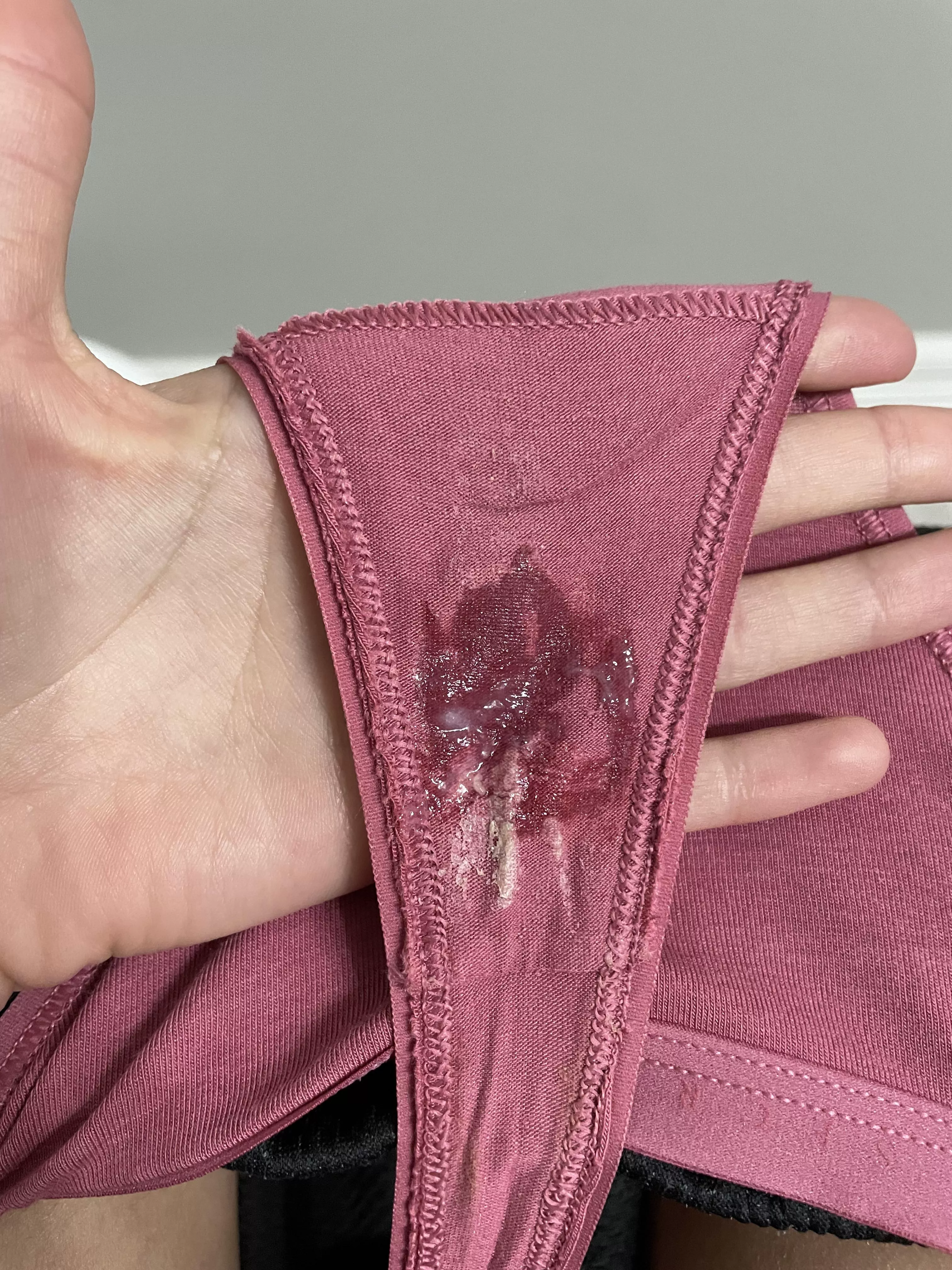 Hope you enjoy my excited panties