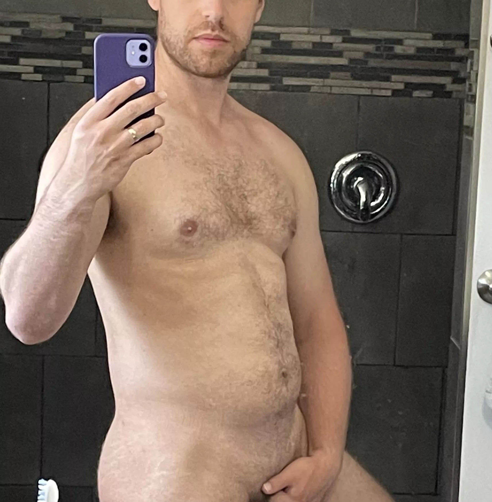 Hopefully this shows enough forearm, thought it looked pretty good with the wedding ring ?