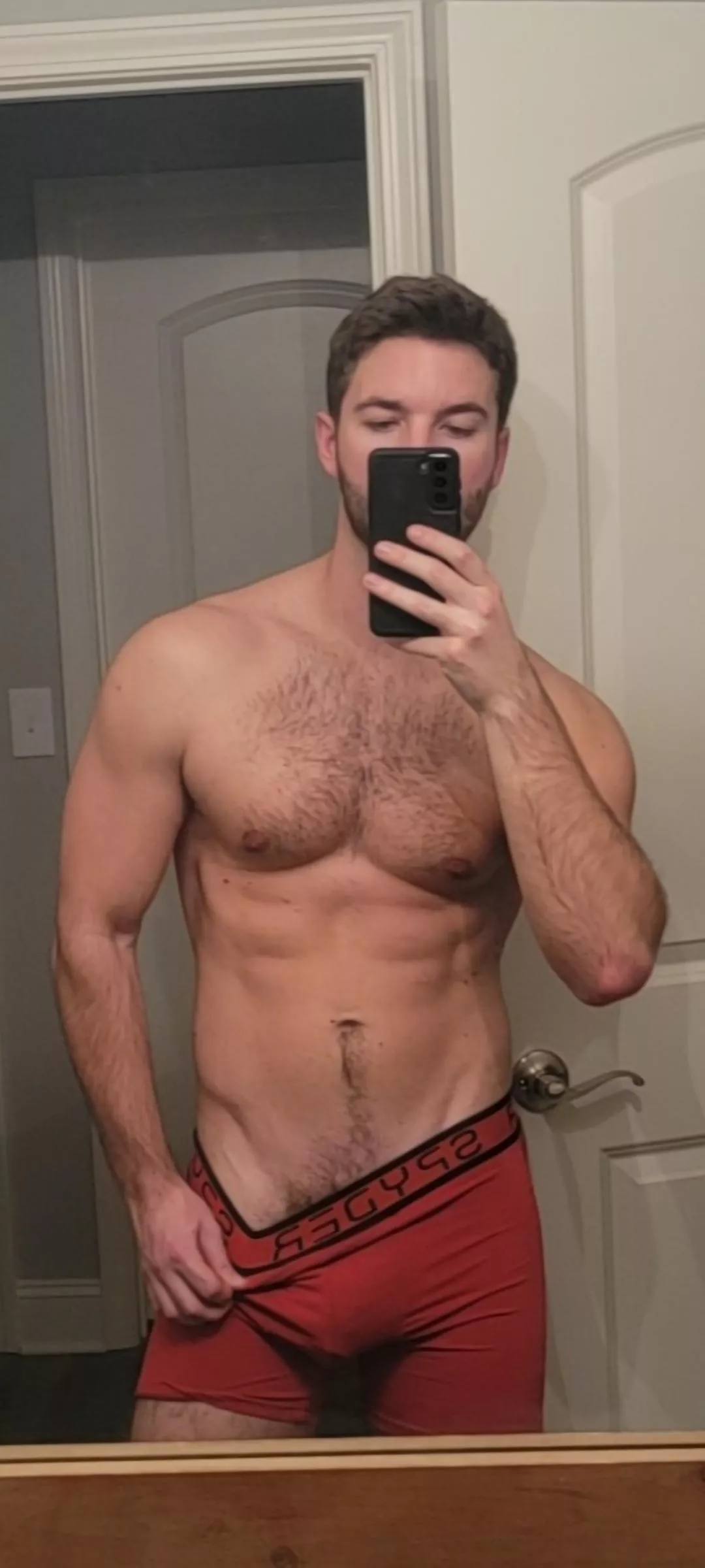 Hoping the ladies like what they see.