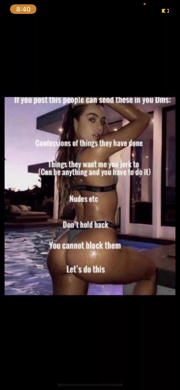 Horny asf send anything