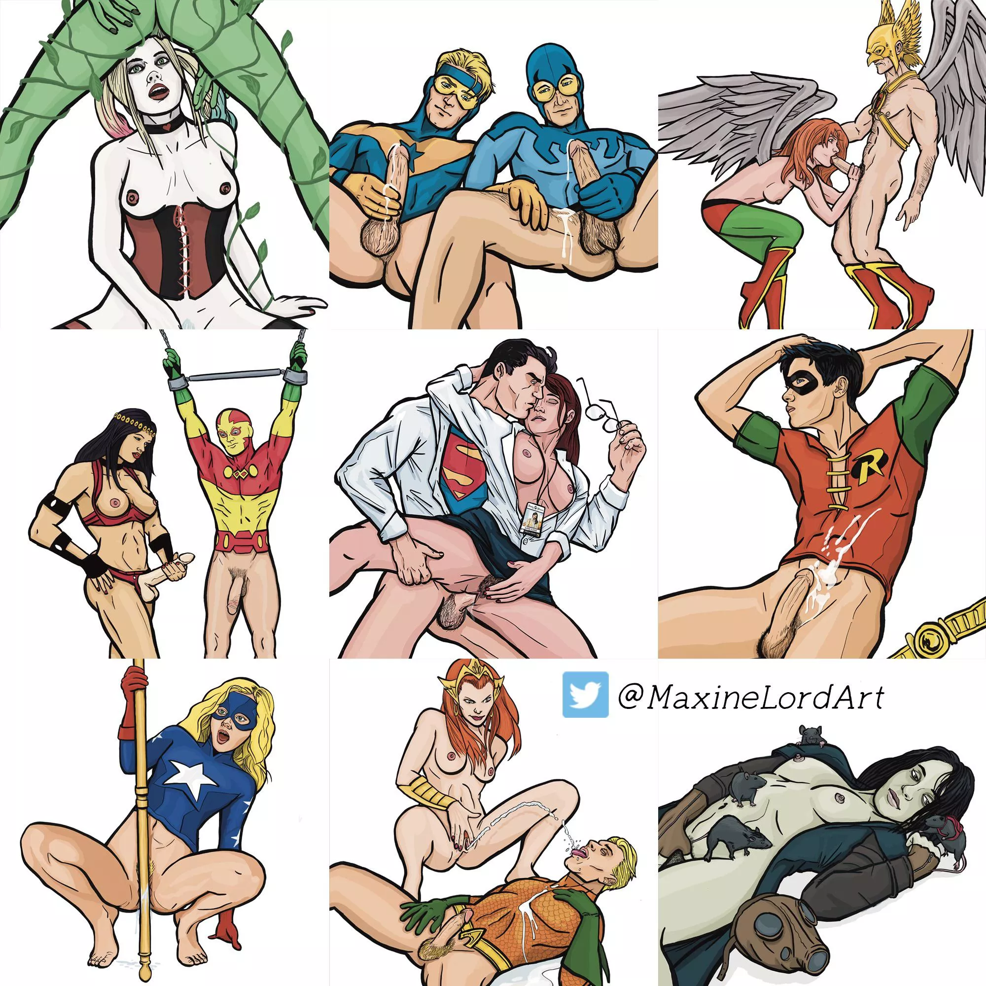 Horny DC Universe Horny DC Universe