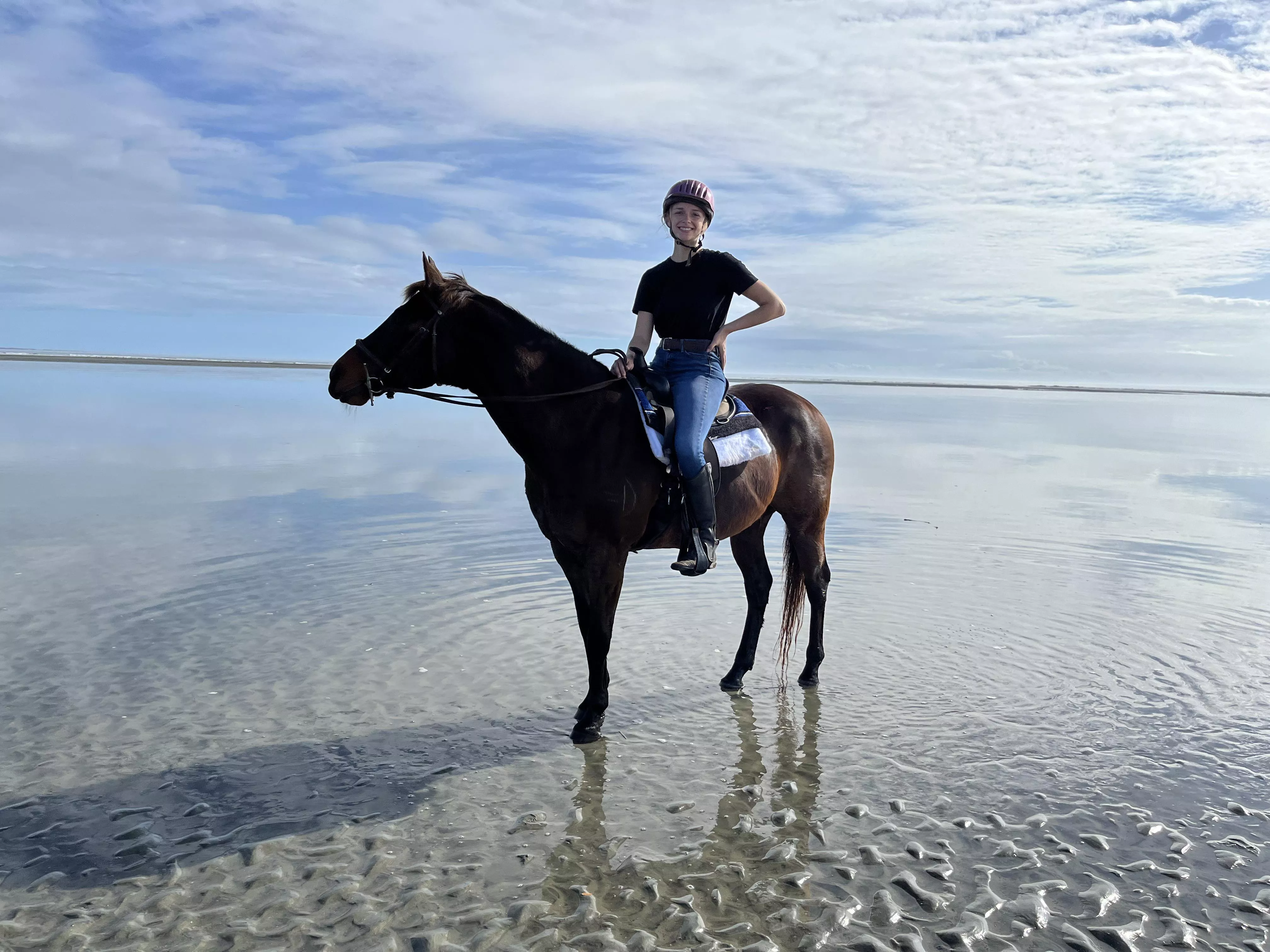 horseback on the beach - combining my favorite places :)