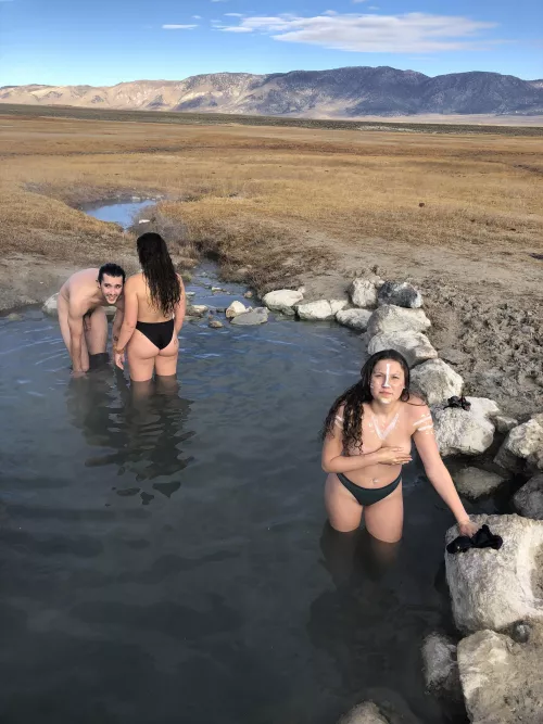 Hot, hot springs.. Hot, hot springs..