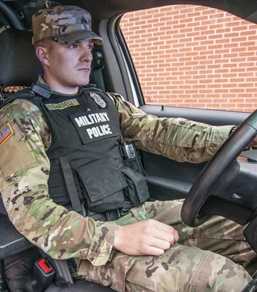 “Hot in Uniform” …