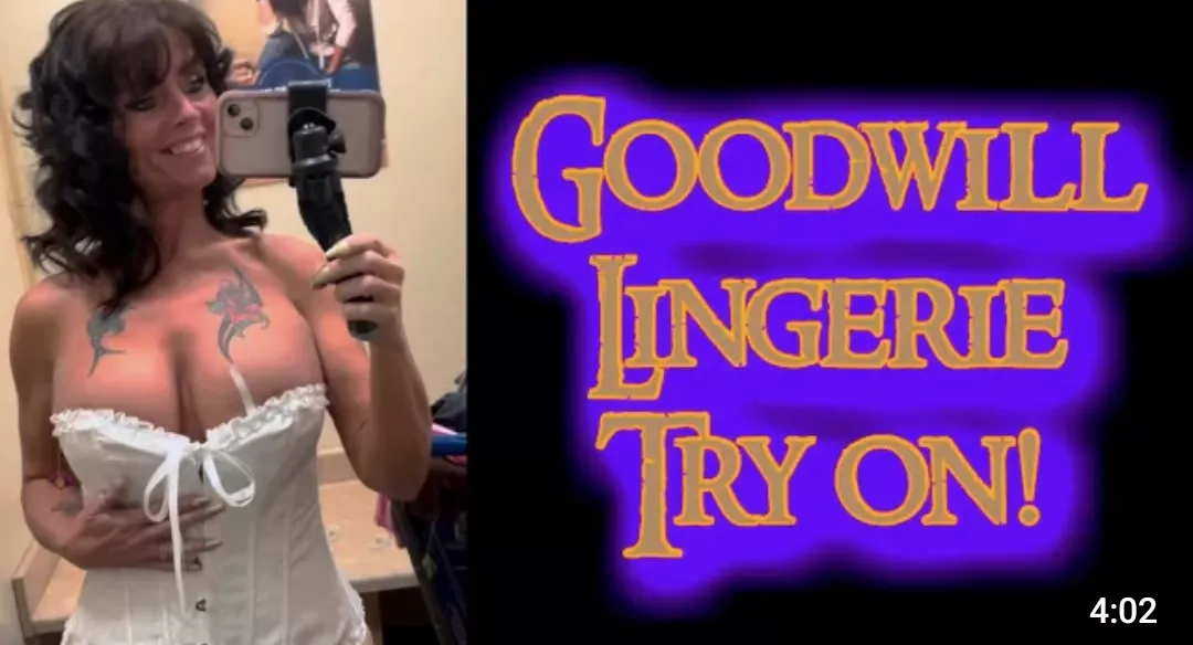 Hot milf doing a try on. The link is in the comments