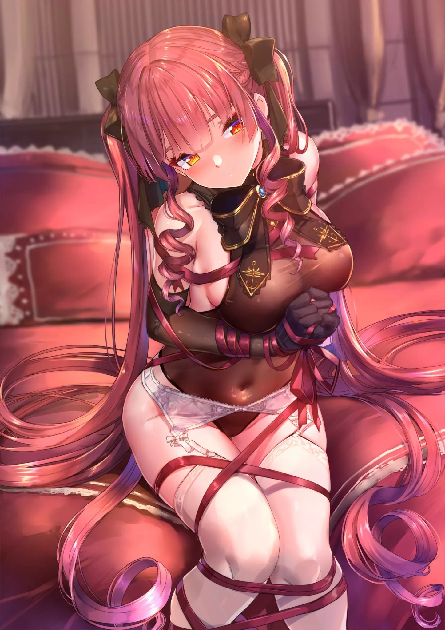 Houshou Marine Bound By Ribbons (Sapphire ) [Hololive]