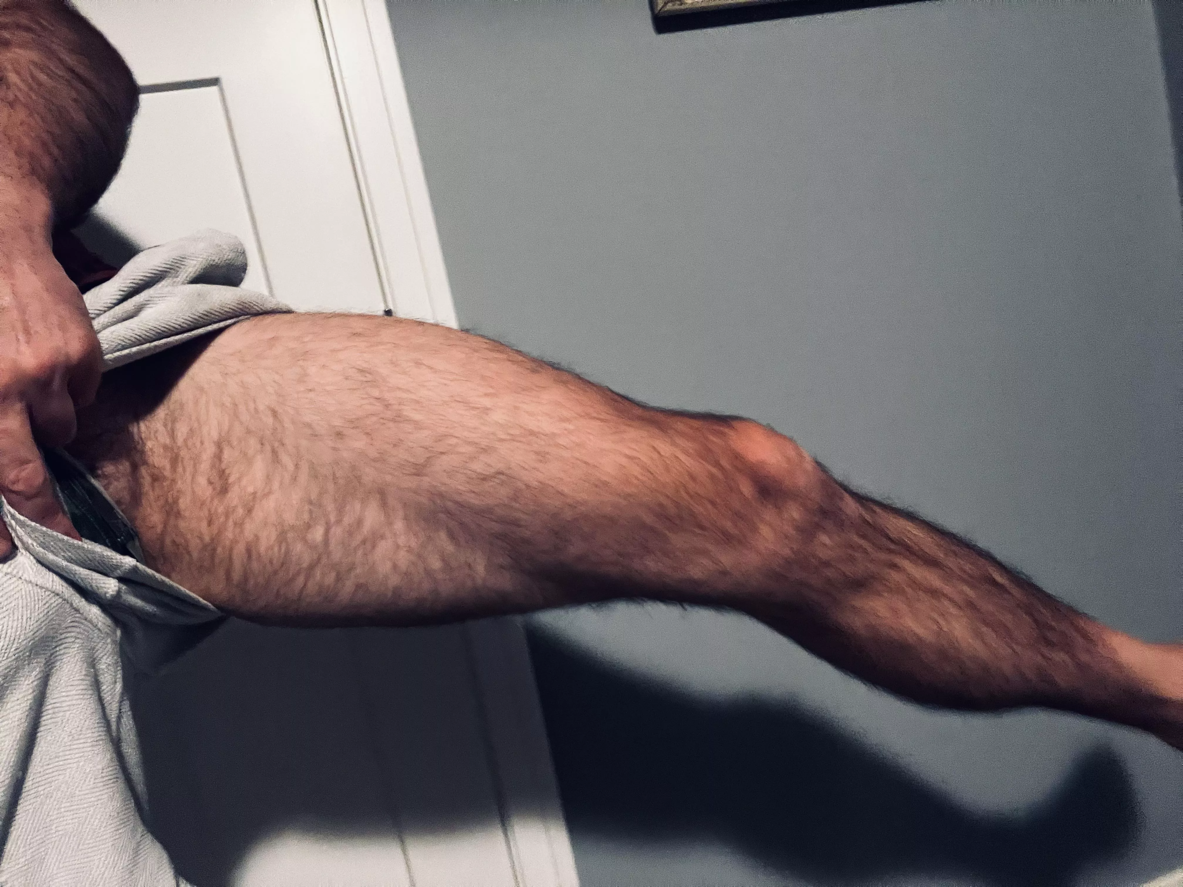 How about a hairy leg?