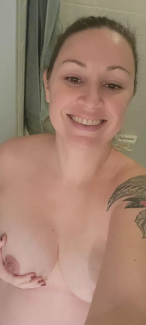 how about you okay with me while I rest my preggo self in the bath?