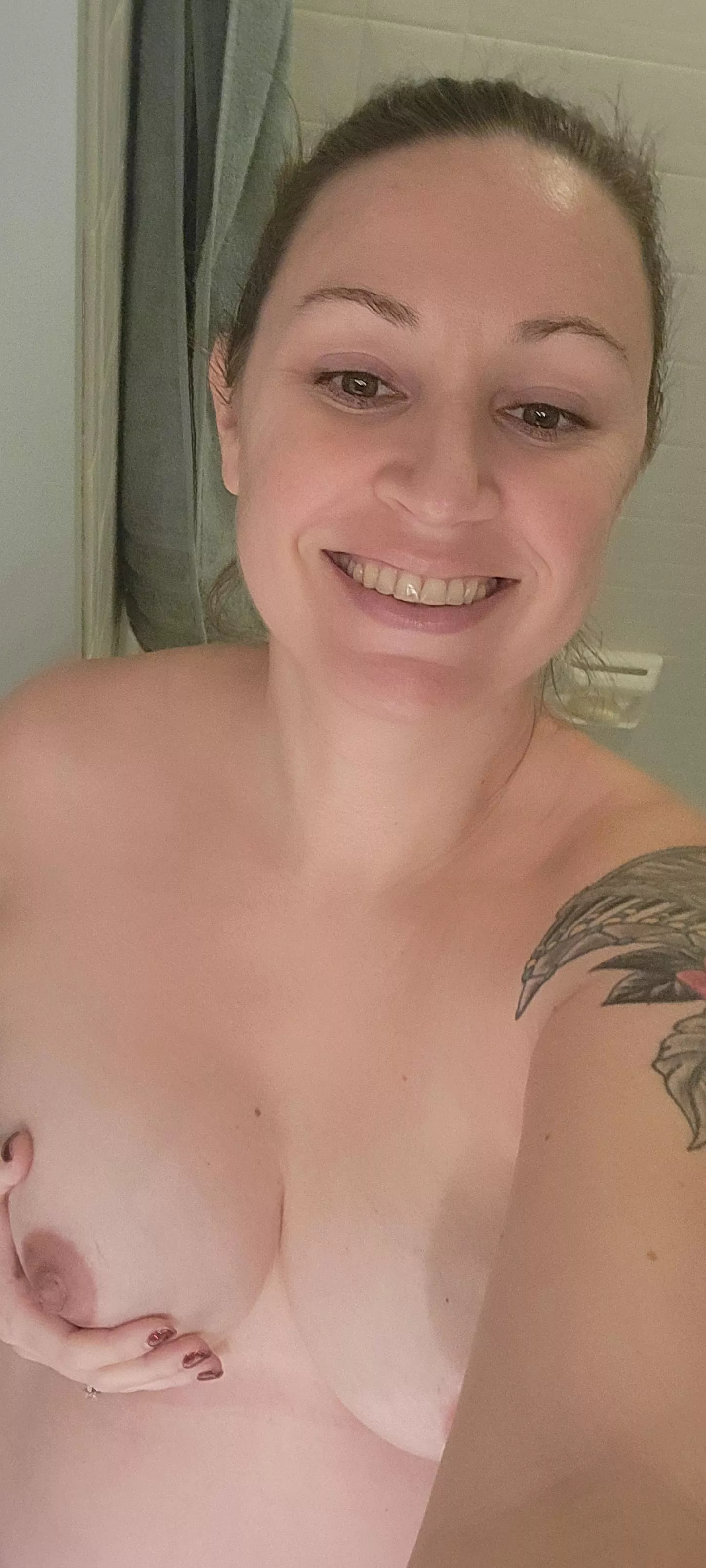 how about you okay with me while I rest my preggo self in the bath?