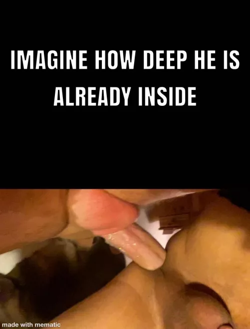 How deep would you go for the first time 🍆
