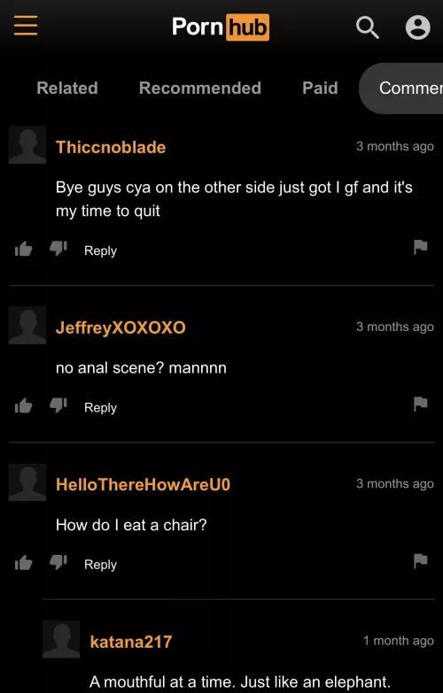 How do I eat a chair?