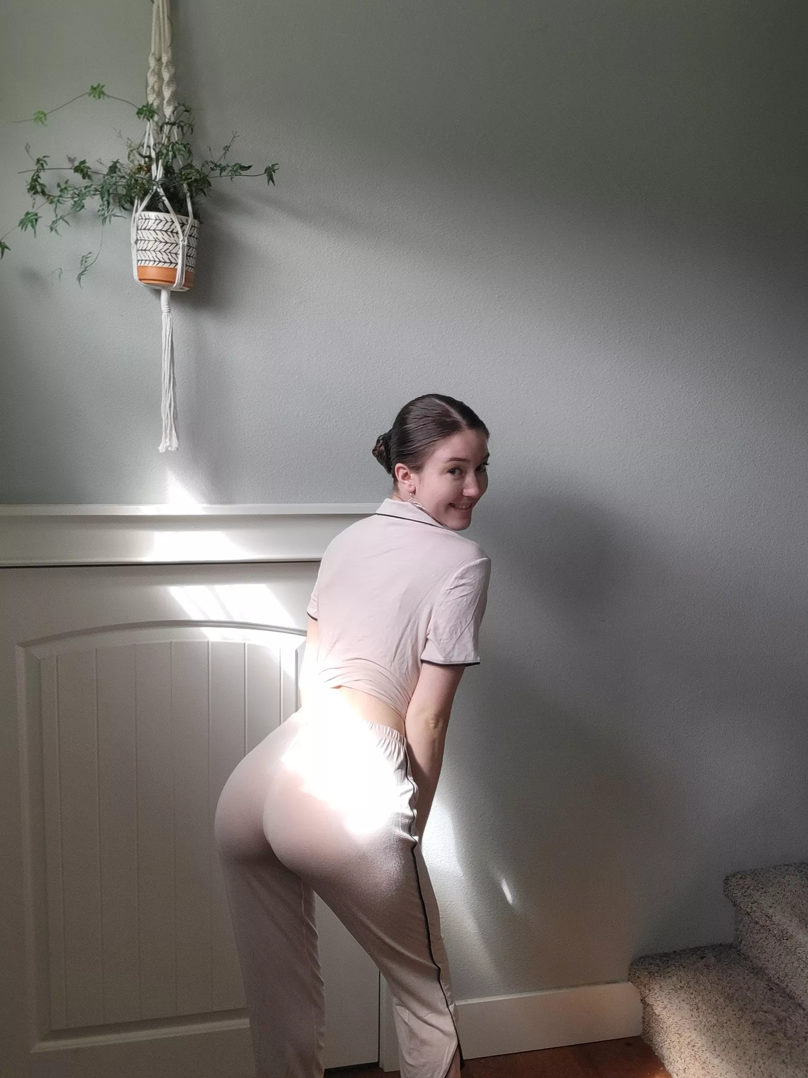 How do I look in these pants? They don't leave much to the imagination 😅