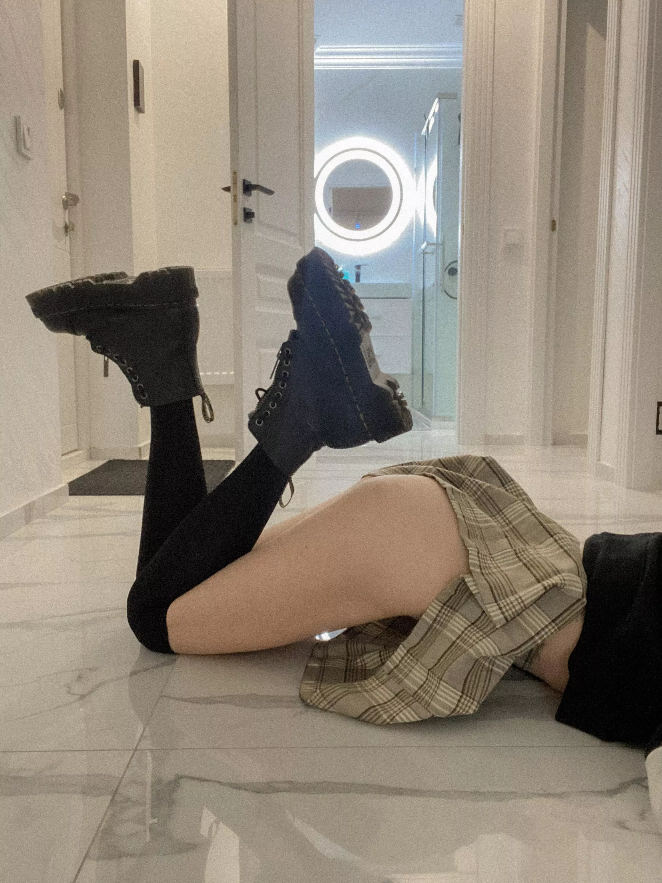 How do you feel about a schoolgirl with a piercing in her pussy?