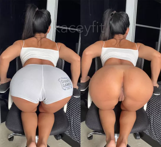 How do you like my gym outfit?