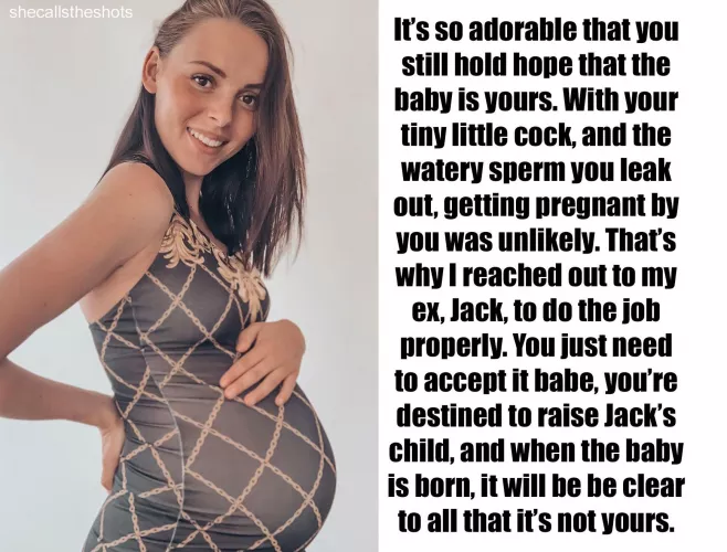 How does it feel, knowing that your family and friends will all know your inadequacies as a man?