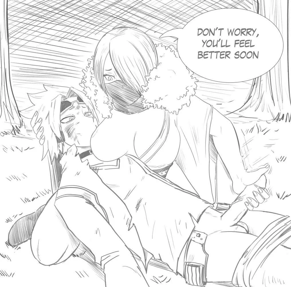 How I wish I could be with my boys when they're ill.. 🤤 Nurse them right back to health~