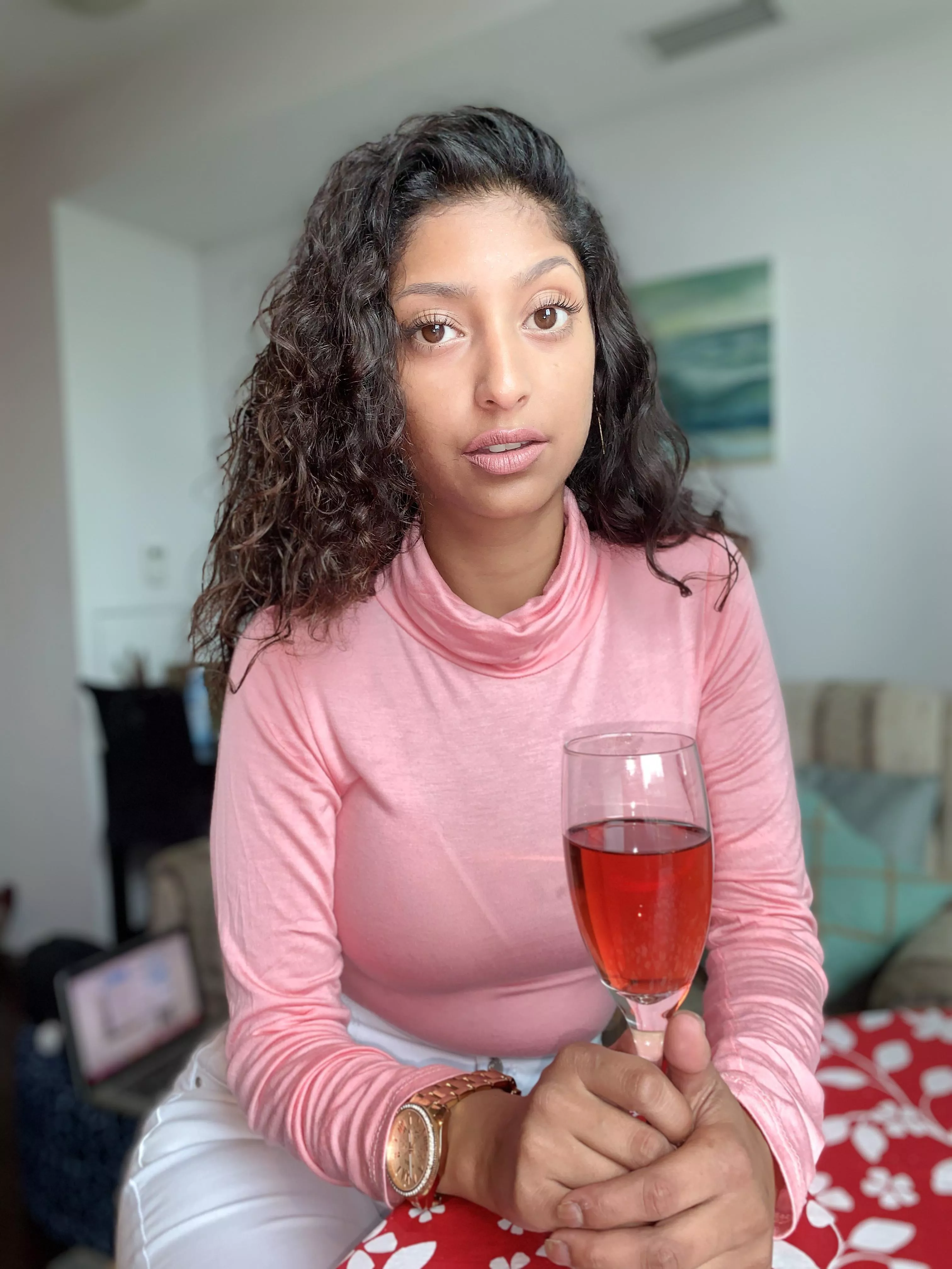 How many drinks could you have with her?