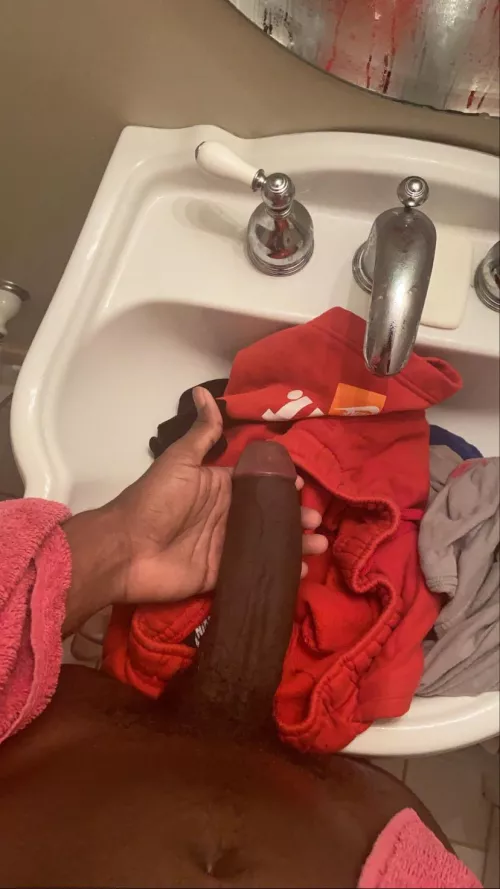 how many hands does it take to hide my whole dick 🤔