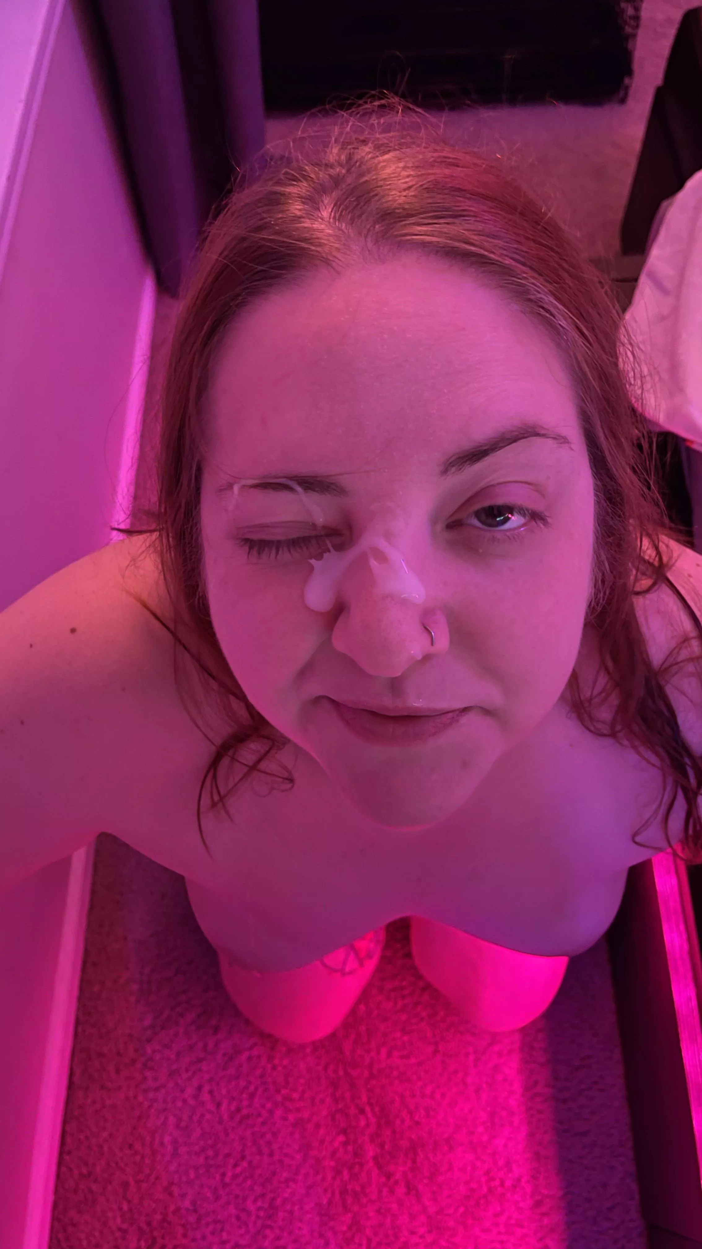 How many more loads do you think I could fit on my face? How many more loads do you think I could fit on my face?