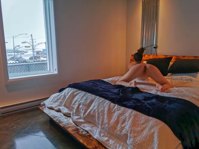 How to say hello from the window..😛