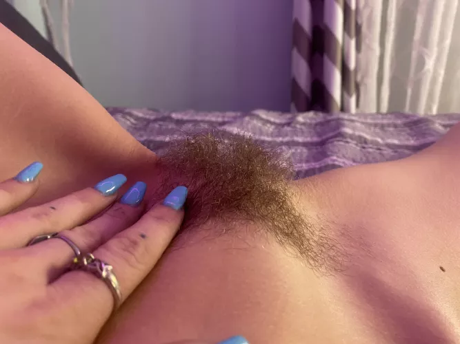 Howโs my natural blonde bush?