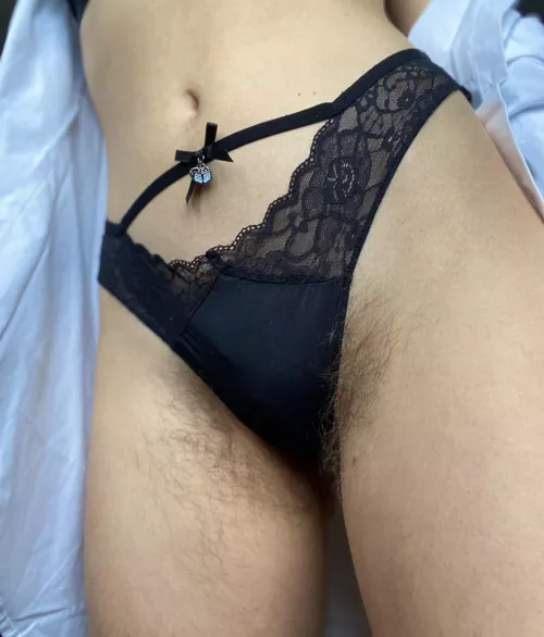How’s the bush lookin in these panties? How’s the bush lookin in these panties?