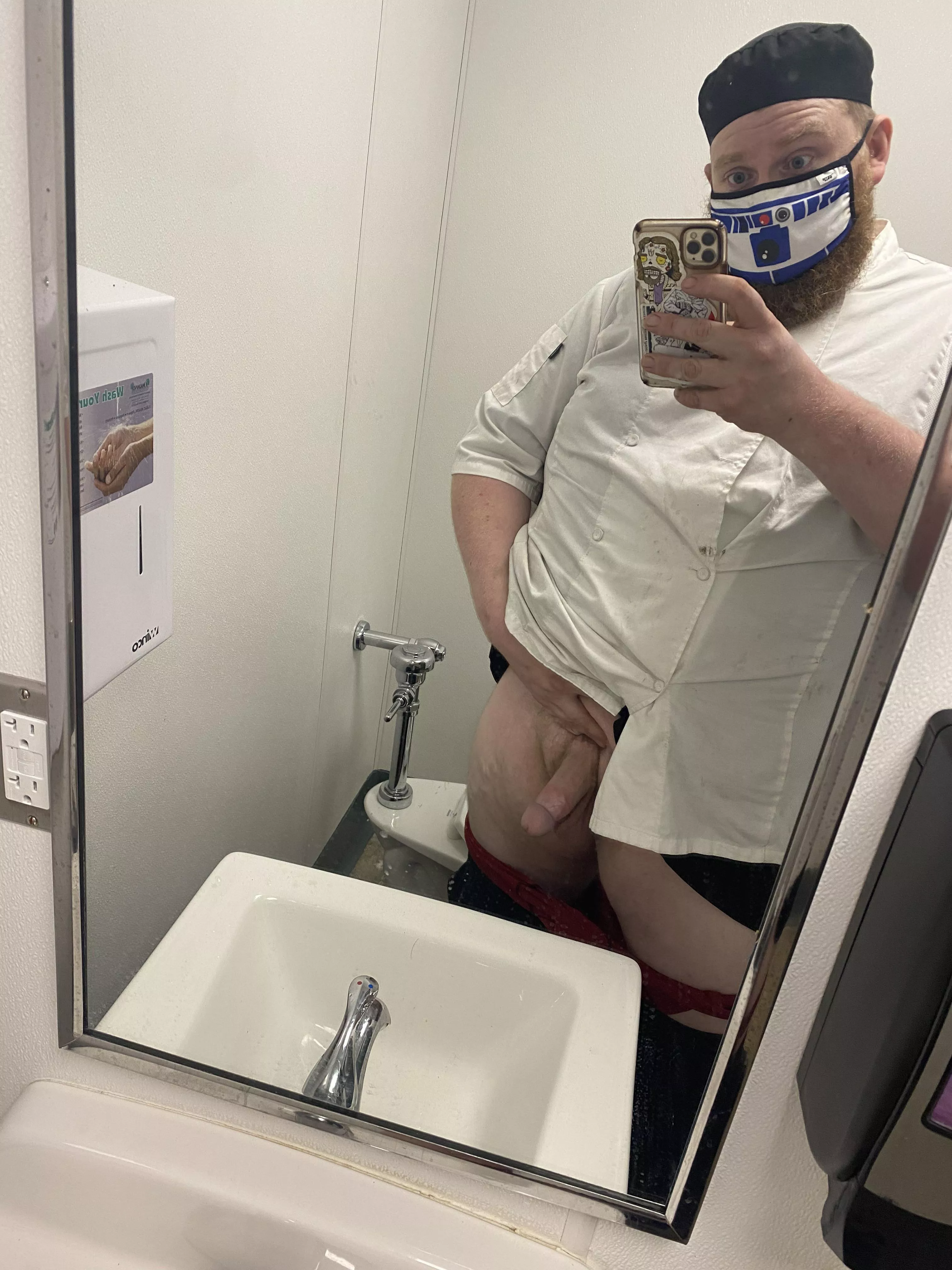 “How’s the sausage looking chef?”