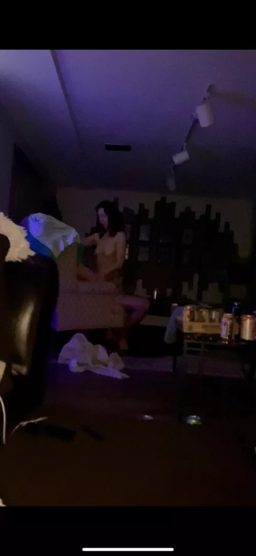 How’s this for a wife trade… I woke up to my wife doing this sneaky business with a guy we met at the bar