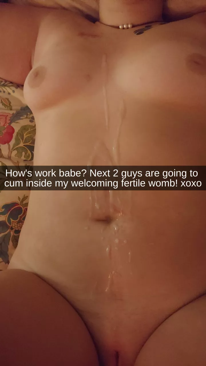 How's work babe? How's work babe?
