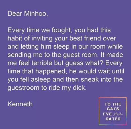 https://www.reddit.com/r/ToTheGaysIveDated/